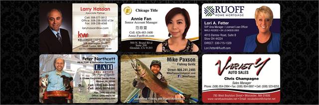 Elite Laminated Business Cards that stop people in their tracks!