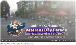 2022 City of Auburn Veterans Day Parade & Observance